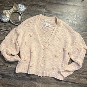 Disneyland Blush Mickey Cardigan ❤️